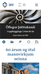 Mobile Screenshot of iav.is